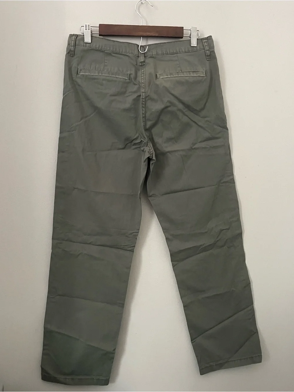 J. Crew Olive Green Slouchy Boyfriend Chino Pants 27 NWT